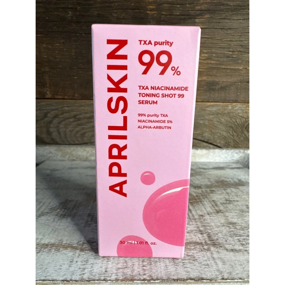 April Skin TXA Niacinamide Toning Shot 99 Serum | Full Size NIB | MSRP $28